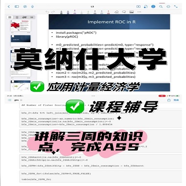 莫納什應(yīng)用計(jì)量經(jīng)濟(jì)學(xué)碩士